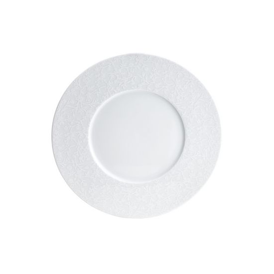 Assistência Técnica, SAC e Garantia do produto Conjunto 6 Pratos de Jantar 27cm de Porcelana Limoges Zen Fleur Des Neiges
