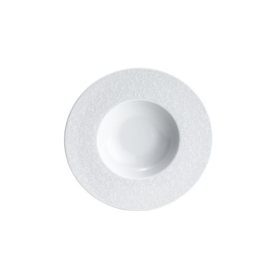 Assistência Técnica, SAC e Garantia do produto Conjunto 6 Pratos de Sopa 23cm de Porcelana Limoges Zen Fleur Des Neiges
