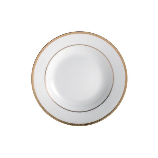 Assistência Técnica, SAC e Garantia do produto Conjunto 6 Pratos de Sopa de Porcelana Alto Relevo Gold