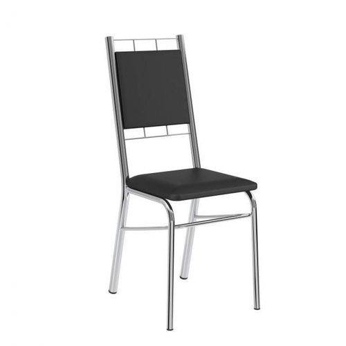 Assistência Técnica, SAC e Garantia do produto Conjunto 2 Cadeiras de Aço 1724 Carraro Preto/Cromado