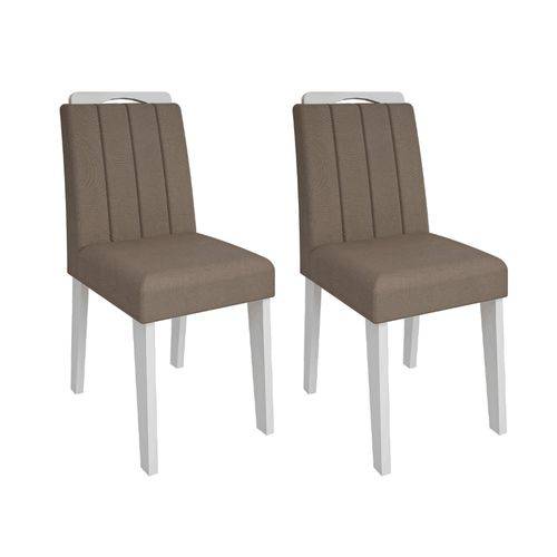 Assistência Técnica, SAC e Garantia do produto Conjunto 2 Cadeiras Elisa Cimol Branco/Pluma