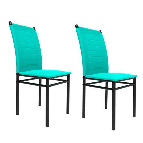 Assistência Técnica, SAC e Garantia do produto Conjunto 2 Cadeiras Tókio Art Panta Preto/Verde