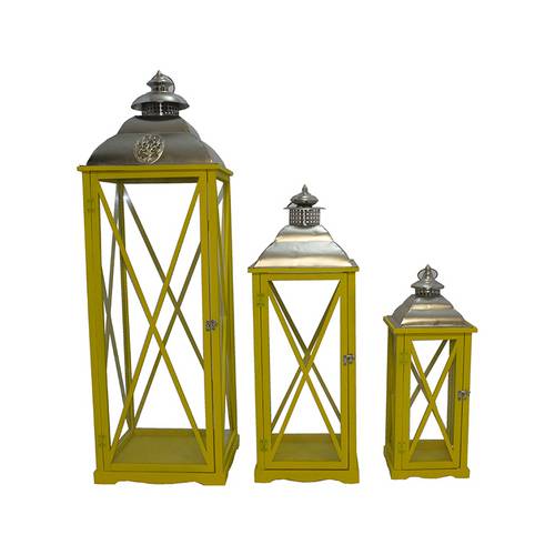 Assistência Técnica, SAC e Garantia do produto Conjunto com 3 Lanternas Grandes Biblos Amarelas