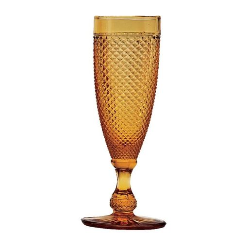 Assistência Técnica, SAC e Garantia do produto Conjunto de 6 Taças para Champagne 185ml Âmbar Jaca Bon Gourmet