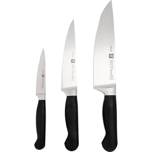 Assistência Técnica, SAC e Garantia do produto Conjunto de Facas Zwilling 3 Unidades: Faca do Chef 8, Faca para Carnes 8 e Faca para Legumes Pure