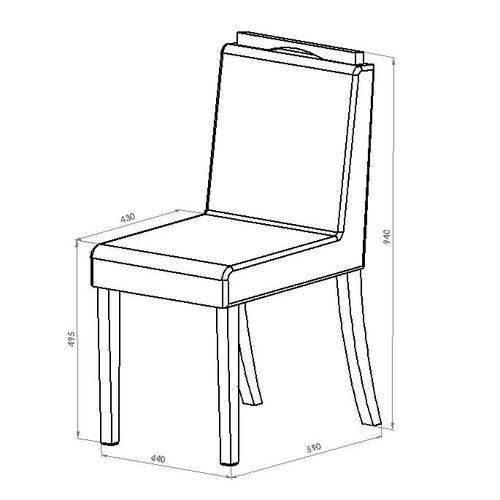 Assistência Técnica, SAC e Garantia do produto Conjunto de Mesa C/ 4 Cadeiras Bélgica - Volttoni - Castnho / Of White