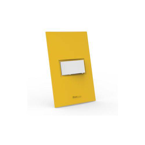 Assistência Técnica, SAC e Garantia do produto Conjunto Interruptor Simples - Beleze Amarelo Girassol