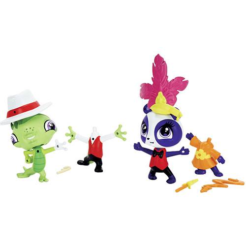 Assistência Técnica, SAC e Garantia do produto Conjunto Littlest Pet Shop Amigos Fashions Penny e Vinnie Hasbro