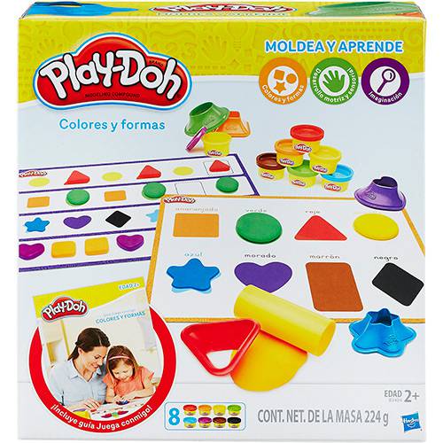 Assistência Técnica, SAC e Garantia do produto Conjunto Play-Doh Aprendendo Cores e Formas - Hasbro