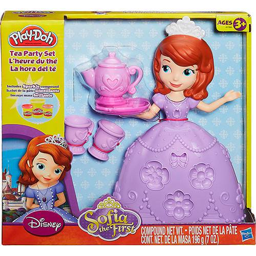 Assistência Técnica, SAC e Garantia do produto Conjunto Play-Doh Festa do Chá Sofia - Hasbro