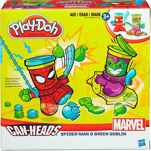 Assistência Técnica, SAC e Garantia do produto Conjunto Play-Doh Homem Aranha e Duende Verde - Hasbro