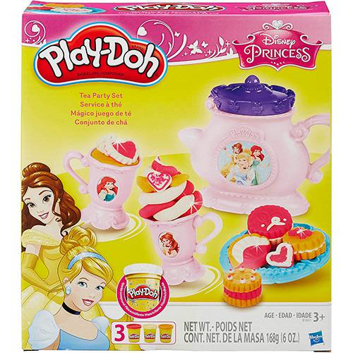 Assistência Técnica, SAC e Garantia do produto Conjunto Play-Doh Hora do Chá Princesas Disney - Hasbro