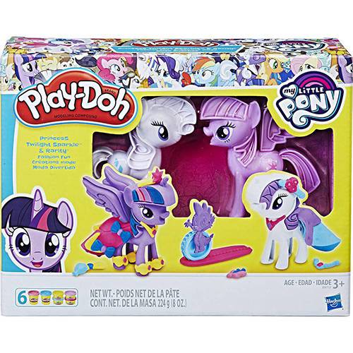 Assistência Técnica, SAC e Garantia do produto Conjunto Play-Doh MLP Diversão Fashion - Mattel