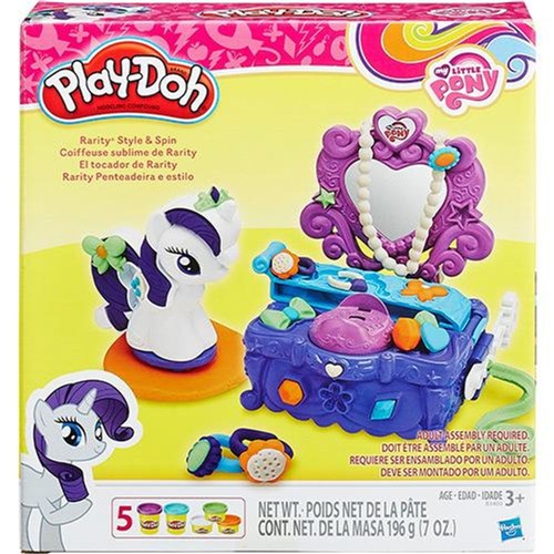 Assistência Técnica, SAC e Garantia do produto Conjunto Play-doh My Little Pony Penteadeira Rarity Hasbro