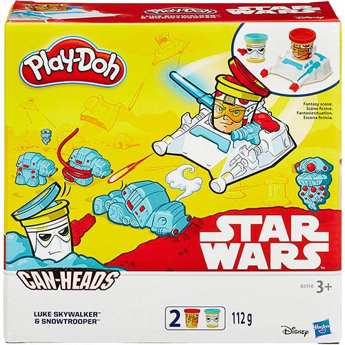 Assistência Técnica, SAC e Garantia do produto Conjunto Play-Doh Star Wars Luke Skywalker e Snowtrooper - Hasbro