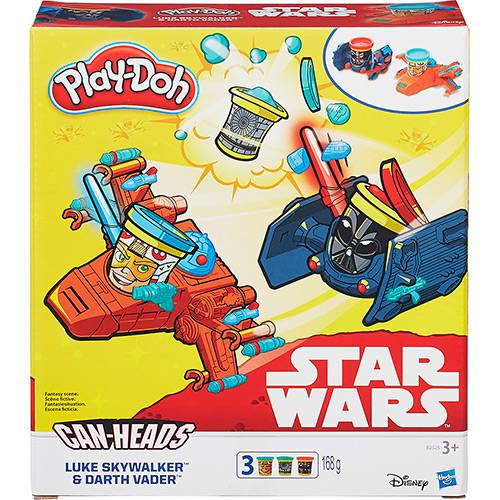 Assistência Técnica, SAC e Garantia do produto Conjunto Play-Doh Star Wars Veículo Luke Skywalker e Darth Vader - Hasbro