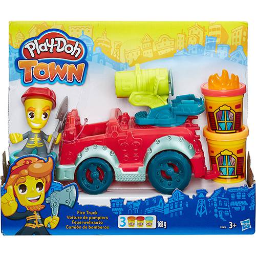 Assistência Técnica, SAC e Garantia do produto Conjunto Play-Doh Town Carro de Bombeiro - Hasbro