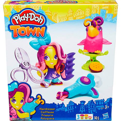 Assistência Técnica, SAC e Garantia do produto Conjunto Play-Doh Town Figura e Animal Hairdresser e Pet - Hasbro