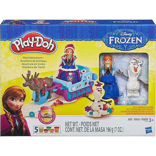 Assistência Técnica, SAC e Garantia do produto Conjunto Play-Doh Trenó Frozen - Hasbro