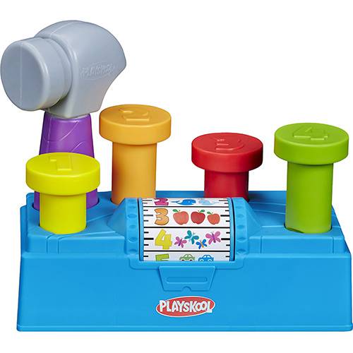 Assistência Técnica, SAC e Garantia do produto Conjunto Playskool Martelar e Aprender Plástico Colorido