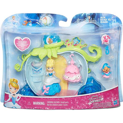 Assistência Técnica, SAC e Garantia do produto Conjunto Princesas Disney Mini Cenário Luxo Cinderela - Hasbro