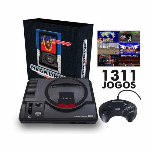 Assistência Técnica, SAC e Garantia do produto Console Mega Drive Tec Toy + 1 Controle + 1311 Jogos na Memória