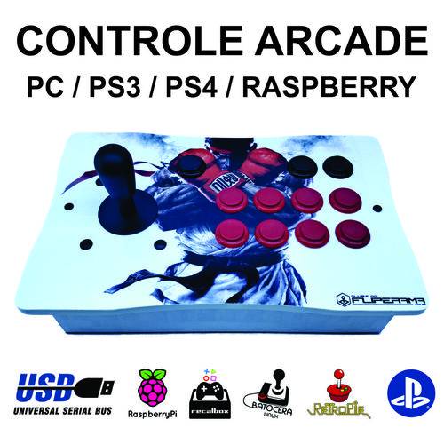 Assistência Técnica, SAC e Garantia do produto Controle Arcade para PC, PS3, PS4 e Raspberry com Placa Zero Delay Original