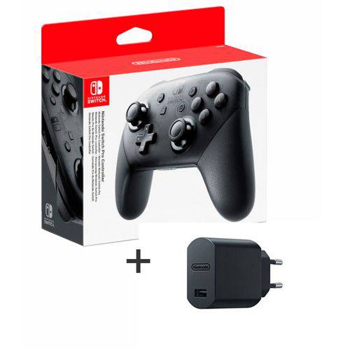 Assistência Técnica, SAC e Garantia do produto Controle Nintendo Switch Pro Nintendo + Carregador do Controle