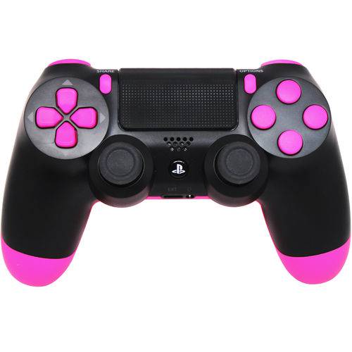 Assistência Técnica, SAC e Garantia do produto Controle PlayStation 4 Original Customizado Modelo Luminous Pink