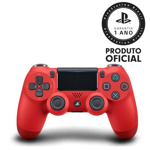 Assistência Técnica, SAC e Garantia do produto Controle Playstation Dualshock 4 Vermelho - PS4