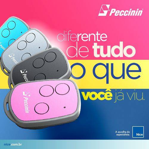 Assistência Técnica, SAC e Garantia do produto Controle Remoto Digital New Evo Peccinin - Portão e Alarme