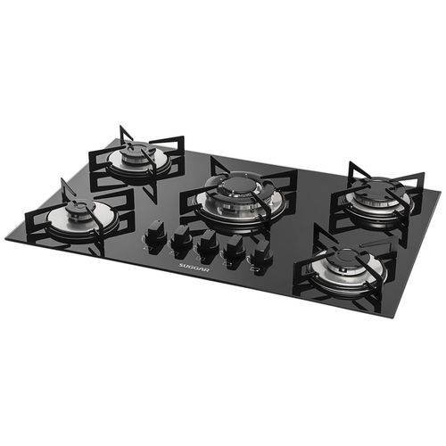 Assistência Técnica, SAC e Garantia do produto Cooktop Suggar 5 Bocas Tripla Chama Central Bivolt, Preto
