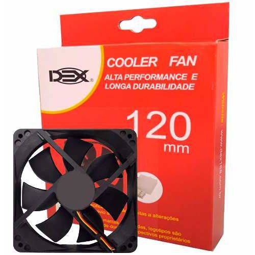 Assistência Técnica, SAC e Garantia do produto Cooler Fan para Gabinete 120mm DC12V DEX DX-12L