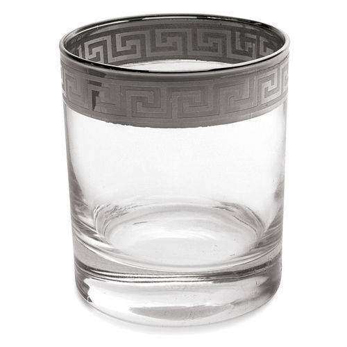 Assistência Técnica, SAC e Garantia do produto Copo de Cristal Versace Silver para Whisky - 6 Peças
