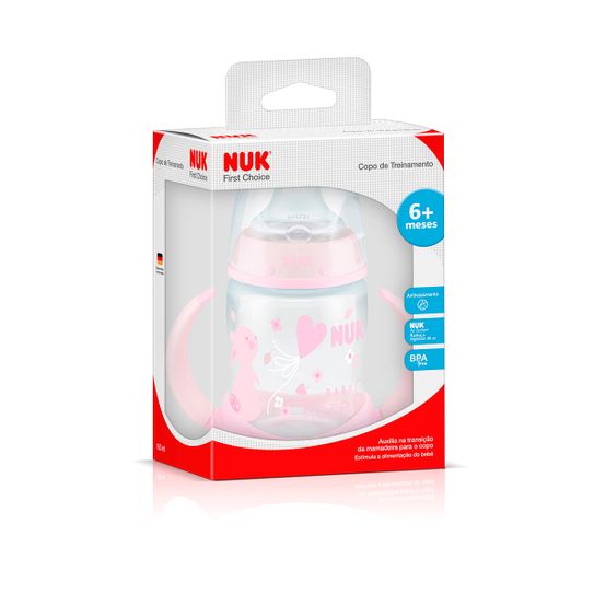 Assistência Técnica, SAC e Garantia do produto Copo de Treinamento Nuk First Choice Rose Pp