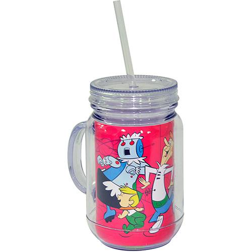 Assistência Técnica, SAC e Garantia do produto Copo Jarra Acrílico HB The Jetsons Family Having Fun Colorido 550ml