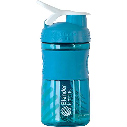 Assistência Técnica, SAC e Garantia do produto Coqueteleira Blender Bottle Sport Mixer 20oz - 590ml - Azul Aqua