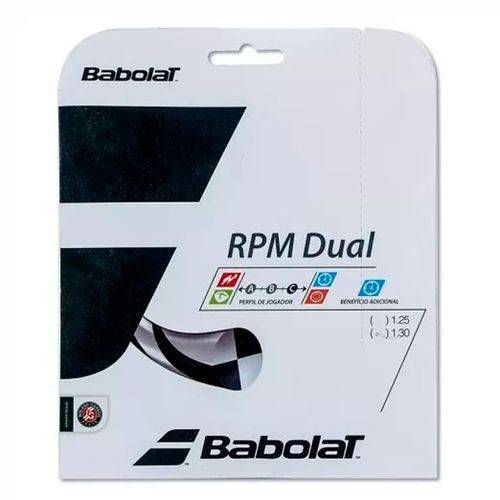 Assistência Técnica, SAC e Garantia do produto Corda de Raquete Babolat Rpm Dual