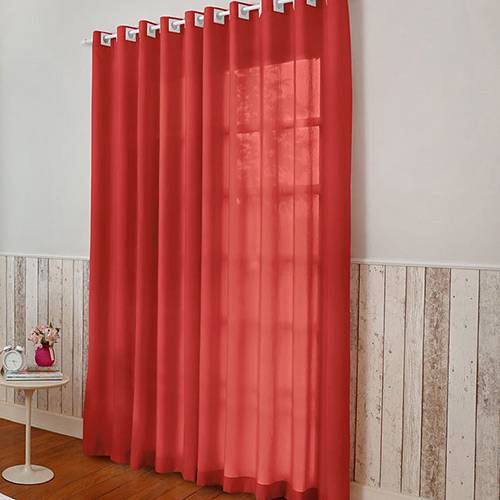 Assistência Técnica, SAC e Garantia do produto Cortina Londres Lisa Corta-luz 230x280cm Scarlet - Santista