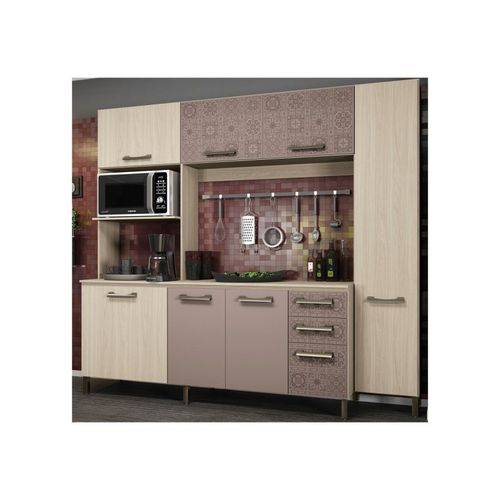 Assistência Técnica, SAC e Garantia do produto Cozinha Compacta E780 Amêndoa/moka - Kappesberg