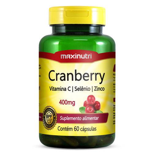 Assistência Técnica, SAC e Garantia do produto Cranberry 400mg Vitamina C e Zinco - Maxinutri