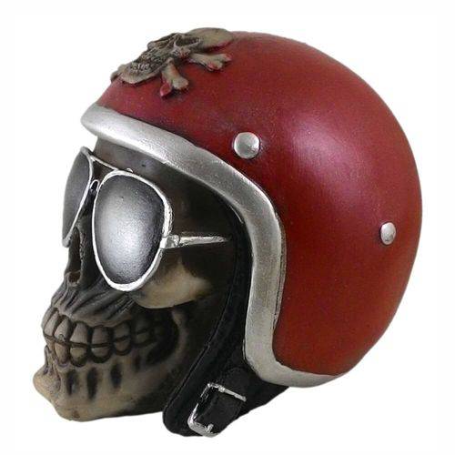 Assistência Técnica, SAC e Garantia do produto Crânio Caveira Motoqueiro Capacete Vermelho.