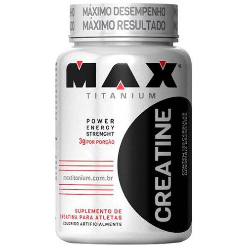 Assistência Técnica, SAC e Garantia do produto Creatine 120 CÁPSULAS - Max Titanium