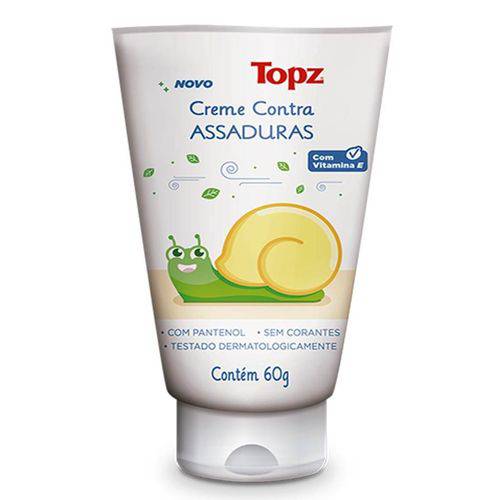 Assistência Técnica, SAC e Garantia do produto Creme Contra Assadura Topz Baby - 60gr