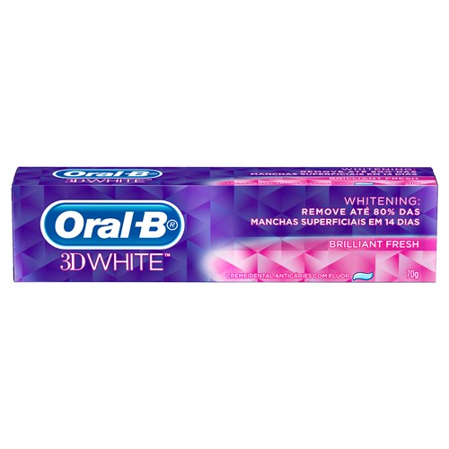 Assistência Técnica, SAC e Garantia do produto Creme Dental Oral B 3D White 70g