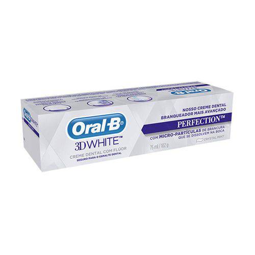 Assistência Técnica, SAC e Garantia do produto Creme Dental Oral-B 3d White Perfection