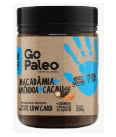 Assistência Técnica, SAC e Garantia do produto Creme Go Paleo Macadamia Amendoa e Cacau 200g - Super Saude