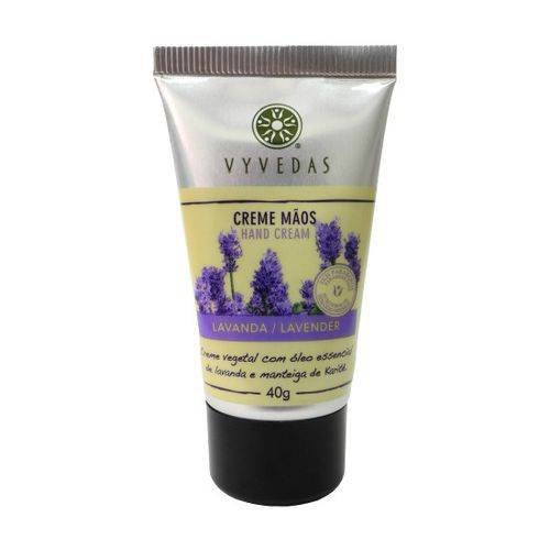 Assistência Técnica, SAC e Garantia do produto Creme para Mãos Lavanda 40g Vyvedas