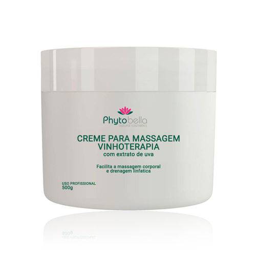 Assistência Técnica, SAC e Garantia do produto Creme para Massagem Vinhoterapia 500g Phytobella - com Extrato de Uva