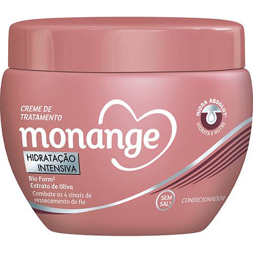 Assistência Técnica, SAC e Garantia do produto Creme Tratamento Monange Hidratação Intensiva 300G